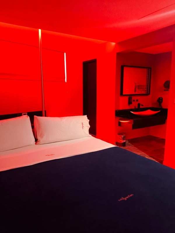 Interior de Habitación Garden Hotel en Red Garden Hotel CDMX